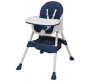 Adjustable Feeding Chair High Chair Blue