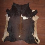 Bs Grade Nguni Hide 106 Brown white XL - Extra Large Brown white Panelled