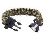 3 In 1 Paracord Rope Survival Bracelet
