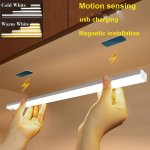 150MAH 200MAH 300MAH LED Motion Sensor Light Wireless USB Rechargeable Night Light Room Motion Detector Light Under Cabinet Ligh