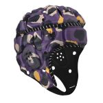 Jormino Soft Shell Eva Foam Anti-collision Sports Helmet For Flag Football Goalkeeper Roller Skating Purple