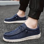 Men's Loafer Shoes With Decorative Shoelaces Comfy Non-slip Slip On Breathable Shoes Sneakers Spring And Summer