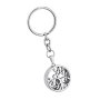 Stainless Steel Tree Of Life Pendant Cremation Urn Keychain Memorial Keepsake Ashes Jewelry