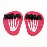 Weightlifting Gloves - Pink Skeletal Hand Finger Training Grips