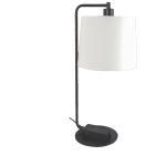 Bright Star Lighting Table Lamp With White Shade TL662