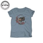 Ladies Wreath Tee - Storm - 3XL