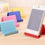 Chic Acrylic Desk Phone Stand - Holder For Smartphones & Tablets Perfect For Office Use