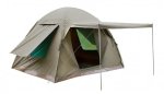 Canvas And Tent Gemsbok Tent 3M X 3M With 2 Windows Light Body With Skull Cap & Veranda