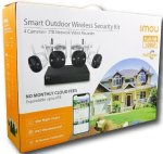 IMOU-KIT NVR1104HS-W-S2-CE-1T 4-F22FEP-0280B Imou 4 Channel Nvr Kit Including 1TB Hdd And 4 Cc Cameras
