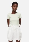 Fitted Ribbed Top - Light Green