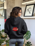 Zip It Summer Hoodie - Black - Small