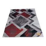 Smte 200CM By 150CM Modern 3D Geometric Design Area Rug A15 With Smte Keyring With Keychain
