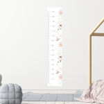 English Garden Height Chart Wall Sticker