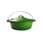 Bake Pot Green Enamel No. 12