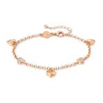 Truejoy Bracelet With Heart Pendants