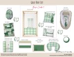 Cot Duvet Bedding Golf Day Set
