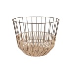 Rope Metal And Jute Basket