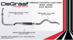 Nissan Navara D40 2.5 2014-2018 Degraaf Bobw Performance Exhaust For