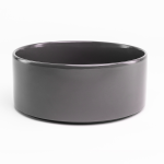 - Flat Stackable Salad Bowl Choose From 4 Colours - Dark Grey