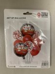 Cars Lighting Mcqueen 9 Piece Balloon