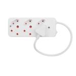 6 Way Muiltiplug White