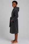 Kiddies Fleece Winter Hooded Robe Gown 3 To 14 Years