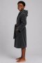 Kiddies Fleece Winter Hooded Robe Gown 3 To 14 Years
