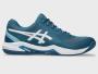 ASICS Men's Dedicate 8 - Restful Teal/white - UK7.5