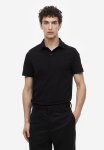 Slim Fit Polo Shirt - Black