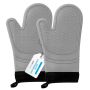 Oven Mitts- Heat And Slip Resistant Silicone Oven Gloves Set