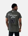 Box Print Mil Green T-Shirt - XXL Green