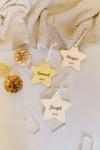 Mirror Acrylic Christmas Stars - Rose Gold