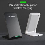 Fast Wireless Charger By Meticci Compatible For Iphone 15 14 13 12 11 8 Series For Samsung For Galaxy S24 S23 S22 S21 S20 NOTE 2