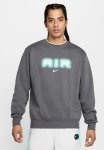 Nike Nsw Air Crew Fleece Bb Sweatshirt - Iron Grey