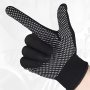 Labor Transport Protective Gloves Full Finger Point Glue Anti-slip Work Gloves Thin Style Sun Protection Nylon Point Mold 1SET