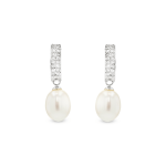 Sterling Silver Pearl Drop Earrings