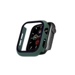 Hard Case And Glass Screen Protector For Apple Watch - 44MM Green