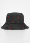 PoP Candy Embroidered Bucket Hat - Black