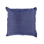 Plain Jute Scatter Denim Blue