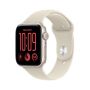 Apple Watch Se 3 Gps 44MM Starlight Aluminium Case With Sand Sport Band - M/l