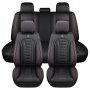 5 Seat Car Seat Cover Leather Car Seat Covers Full Set Universal