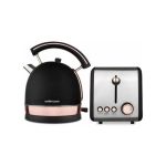 Mellerware - Kettle & Toaster Set Rose Gold - White