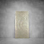 Wall Art D076 - 1040 X 535 X 20 Indoor Matt White Warm White