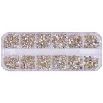 Ab Crystals & Gems For Diy Manicure Nail Art Set