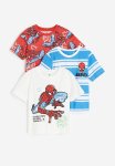 3-PACK Printed T-shirts - Red spider-man