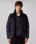 Calvin Klein Unisex Sleeveless Reversible Corduroy Puffer In Navy - Navy 2XL