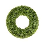 Sevenlove Boxwood Wreath 20INCH Wreath For Front Door Greenery Wreath Outdoor indoor Green Home Round All Year Round Farmhouse S