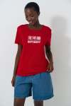Statement T-Shirt - XL Red