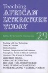 Alt 29 Teaching African Literature Today Paperback New