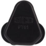 SCE Type-m Plug Head Black 16A